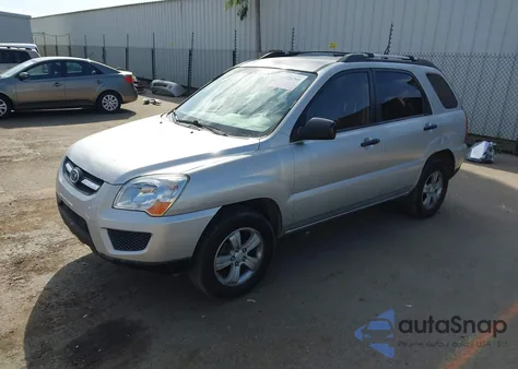 2009 Kia Sportage Lx z USA, uszkodzony, nr VIN KNDJF724197571920